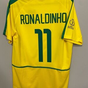 Yellow and Green Soccer Jersey